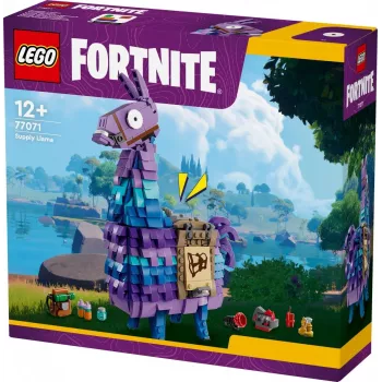 Laikymo žaislas LEGO 77071 Fortnite Llama konstrukcinis žaislas – LEGO prekės ženklo laikymo ir demonstravimo įrenginys