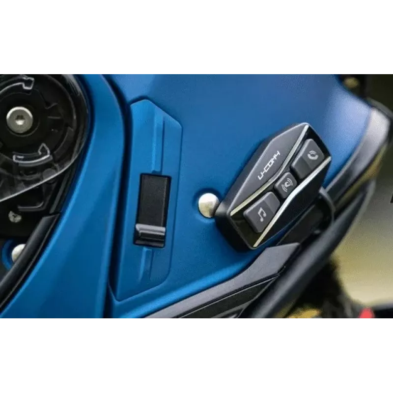 Motociklo domofonas INTERPHONE TOUR HD, 2 vnt., Bluetooth 4.0, veikimo nuotolis 1500 m, iki 20 val. baterijos veikimo laikas, juodas