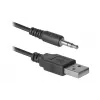 DEFENDER SPK-240 laidinės stalinės kolonėlės, 2.0, 6 W RMS, maitinamos USB, 3,5 mm, juodos