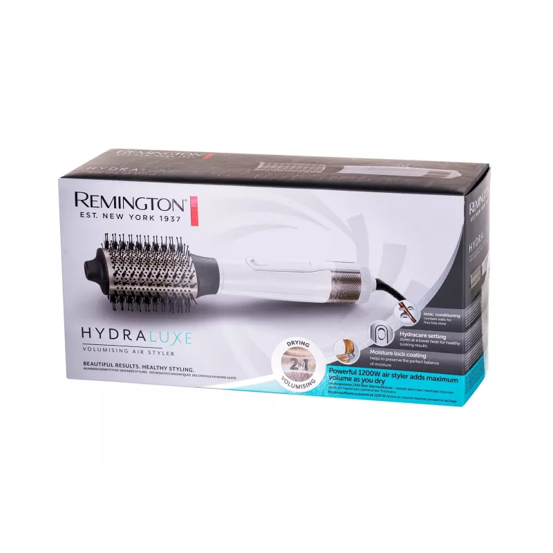 Remington HYDRAluxe AS8901 karšto oro šepetys, 1200 W, juodas/rožinio aukso/baltas