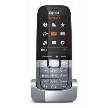 Gigaset SL850H Pro DECT telefonas su skambintojo ID, titano spalvos