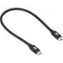 OWC Thunderbolt 5/TB4/USB-4/C kabelis 0,3 m juodas - Kabelis - Skaitmeninis/Duomenų (OWCCBLTB5C0.3M)