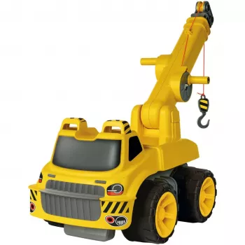 Kraninis sunkvežimis BIG Power Worker Maxi Crane geltonas 3–7 metų