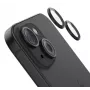 Grūdinto stiklo kameros objektyvo apsauga, Belkin OVA179HQBK, skirtas iPhone 15 ir iPhone 15 Plus — 2 vnt. rinkinys