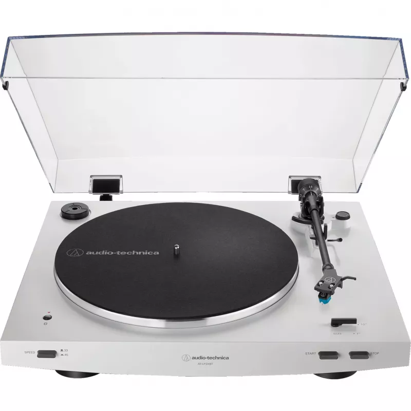 Audio-Technica automatinis diržinis patefonas AT-LP3XBTWH, baltas