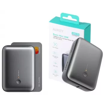 AUKEY 157000 power bank 10000 mAh Pilka