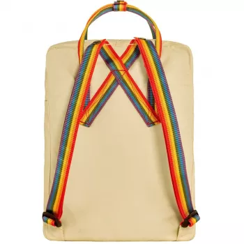 Fjällräven Kanken Rainbow kuprinė, laisvalaikio kuprinė, Oak Vinylon