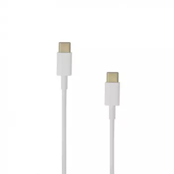 Sbox Type-C - Type-C M/M 1,5 m USB-TYPEC-TYPEC-15 balta