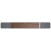 Garso juostos garsiakalbis KLIPSCH 1073541 — 3.1.2 kanalai, 100 W RMS, įmontuotas žemų dažnių garsiakalbis, pilka/riešutmedžio spalva