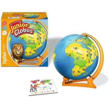 Mokomasis žaislas Ravensburger tiptoi Mein interaktiver Junior Globus
