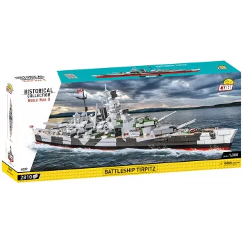 Karo laivo modelis COBI COBI-4839 Surinkimo rinkinys 1:300 Ilgis 870 mm Aukštis 215 mm