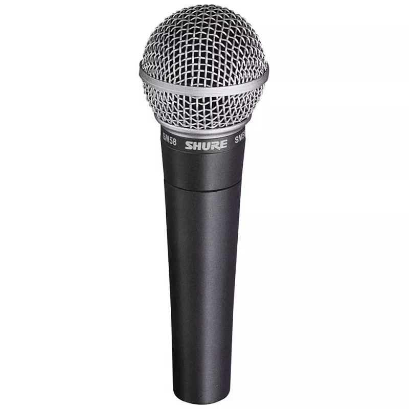 Shure SM58SE - dinaminis, kardioidinis, vokalinis mikrofonas su jungikliu