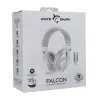 Ausinės White Shark WGH-2441 Falcon Balta/Pilka