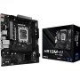 Motininė plokštė ASROCK H810M‑X micro ATX Intel H810 LGA 1851 DDR5 2× DIMM 128GB M.2 2.5GbE HDMI DisplayPort