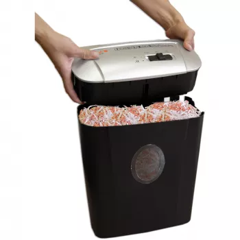 Peach PS500-10 popieriaus smulkintuvas Kryžminis smulkinimas 72 dB 22 cm Juodas