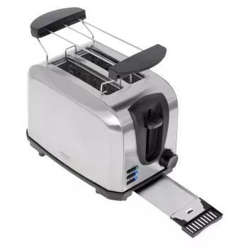 Skrudintuvas Adler AD 3222 2 riekėms 1000 W Sidabrinis