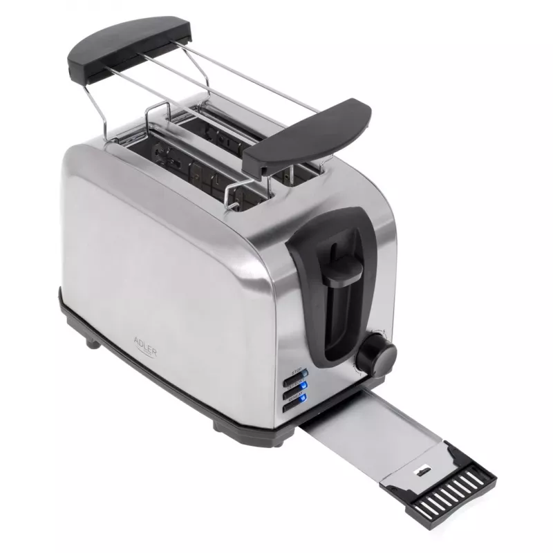 Skrudintuvas Adler AD 3222 2 riekėms 1000 W Sidabrinis