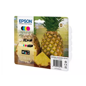 Epson 604XL rašalo kasetė 4 vnt. Originali didelio našumo (XL) Juoda, Žydra, Purpurinė, Geltona
