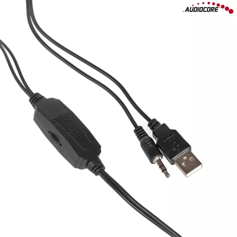 Garsiakalbis Audiocore AC865 dvipusis laidinis, 2.0 kanalų, 3 W, juodas