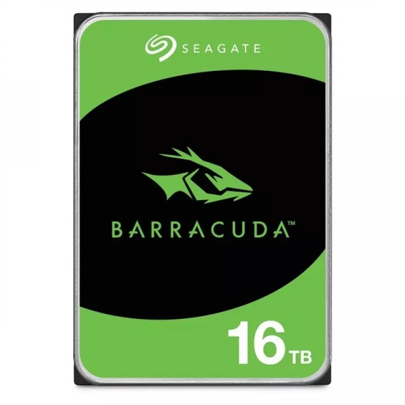 Seagate Barracuda 16 TB vidinis kietasis diskas 7200 RPM 512 MB 3.5 colio Serial ATA