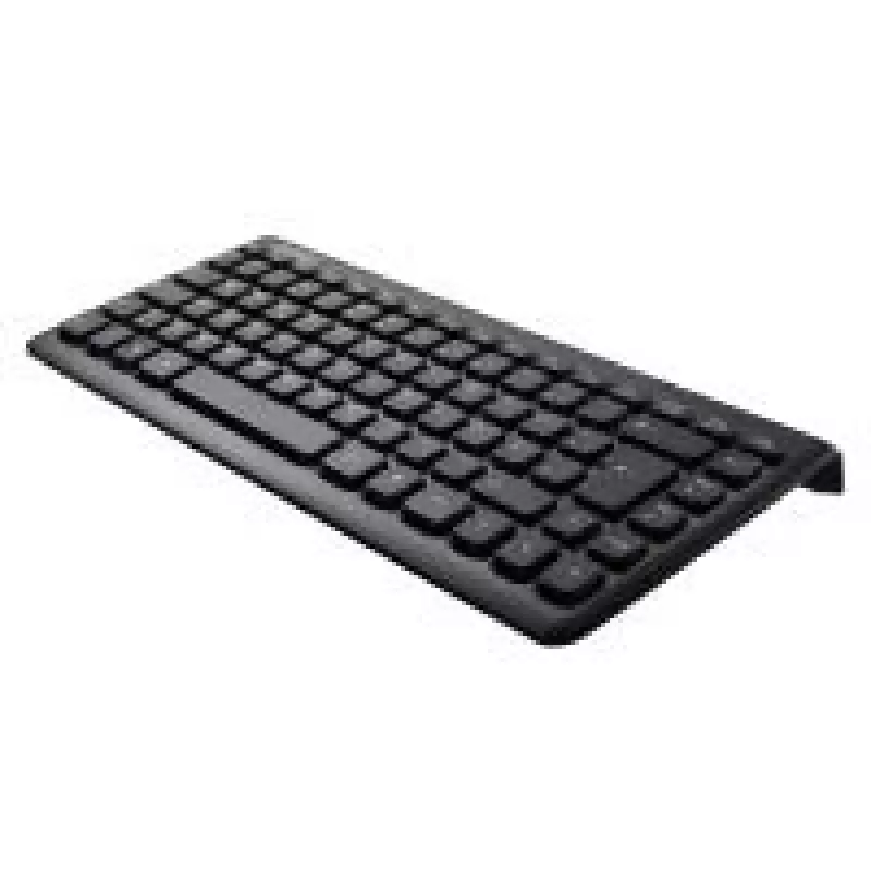 Perixx PERIBOARD-407 DE B, mini USB klaviatūra, juoda