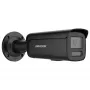 IP apsaugos kamera Hikvision Pro Series ColorVu 8 MP fiksuota cilindrinė, 1/1.8 colio CMOS, 2.8 mm, 108.8°×56.4°, 30 fps, laidinė, sieninis/stulpinis montavimas, juoda