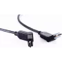 Monitoriaus laidas ShiverPeaks 2 x HDMI Type A kištukas kampinis 0,5 m