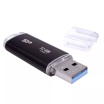 Silicon Power Blaze B02 USB atmintukas 32 GB USB Type-A 3.2 Gen 1 (3.1 Gen 1) Juoda