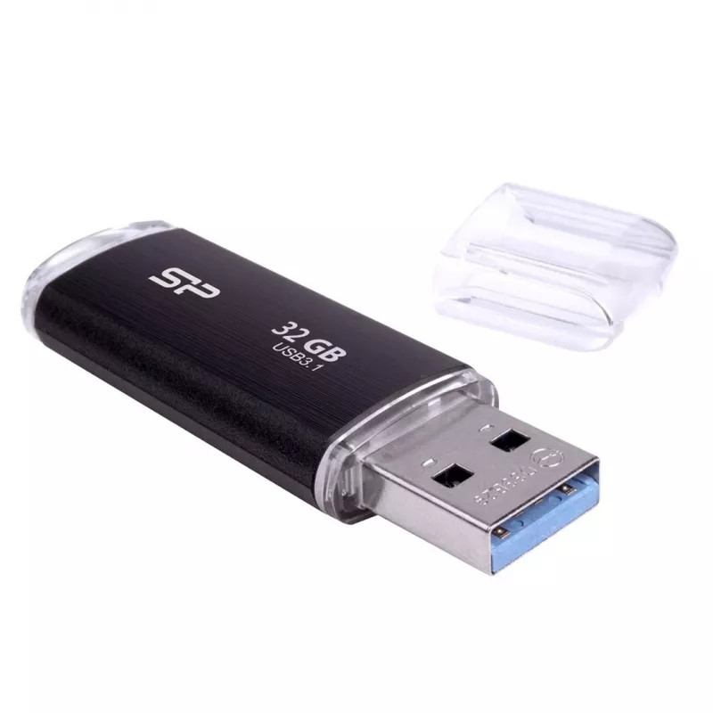 Silicon Power Blaze B02 USB atmintukas 32 GB USB Type-A 3.2 Gen 1 (3.1 Gen 1) Juoda