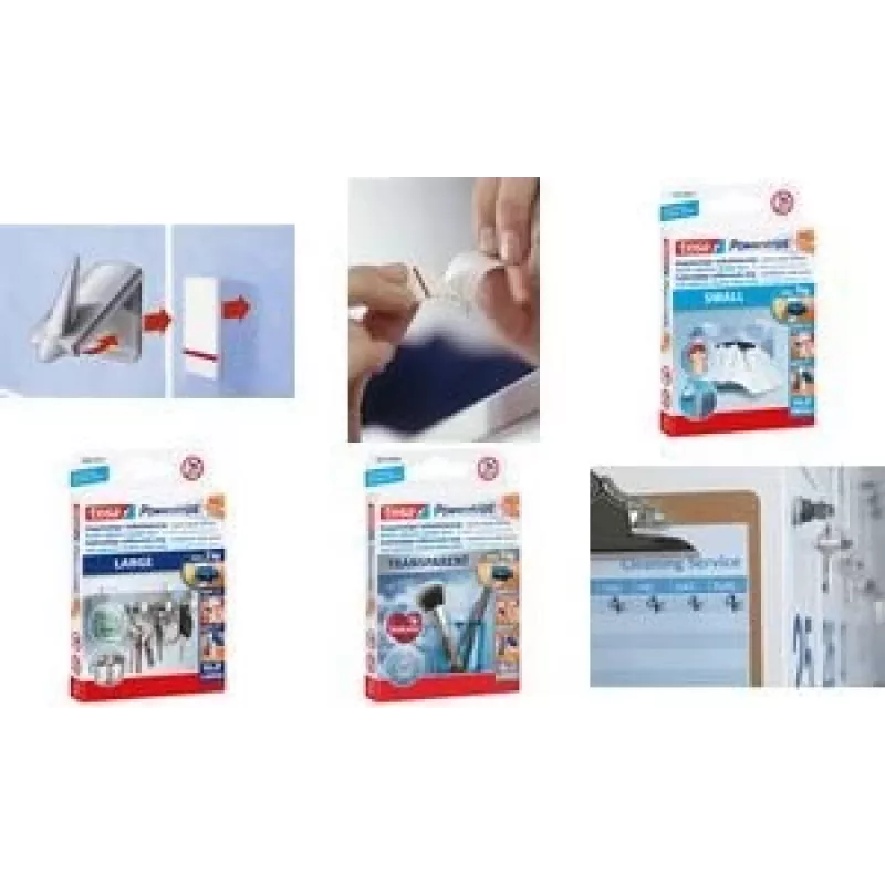 Montavimo etiketė TESA Powerstrips LARGE