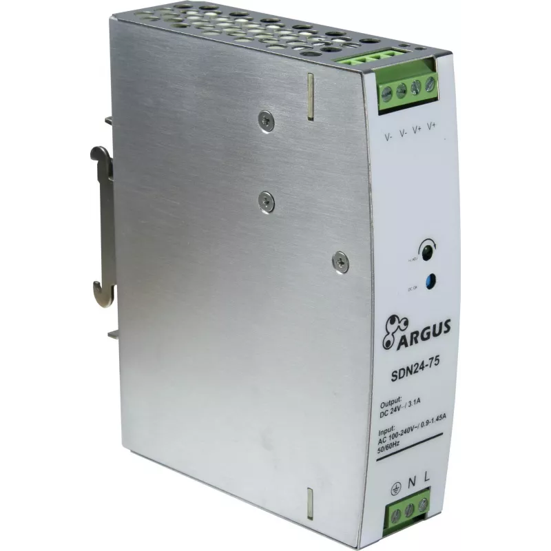 Maitinimo blokas INTER-TECH Argus Hutschiene SDN24-75 24V 75W DIN bėgelis