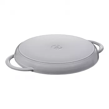 Grill pan ZWILLING STAUB Apvali 30 cm Pilka
