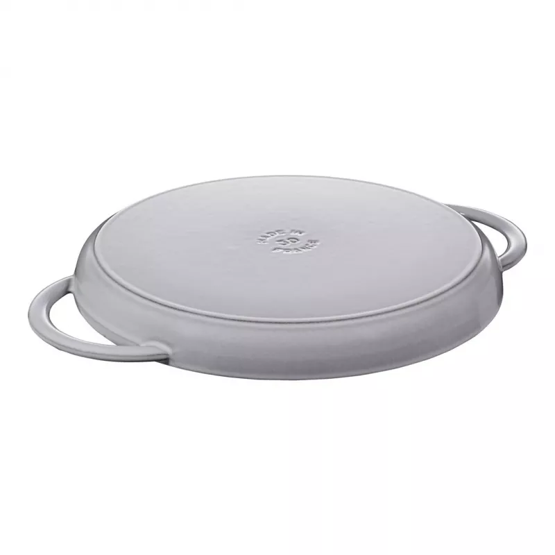 Grill pan ZWILLING STAUB Apvali 30 cm Pilka