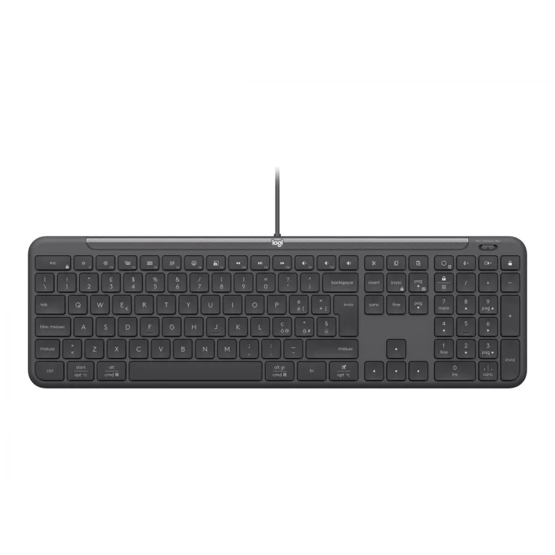 Laidinė klaviatūra K620 verslui Graphite - Ita - MEDITER-412