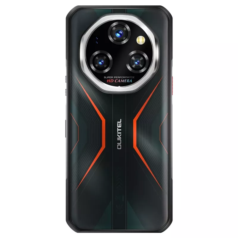 Išmanusis telefonas Oukitel WP55 6,6 colio 12GB 256GB DS 11000mAh oranžinis