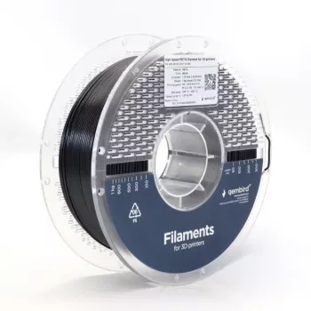 3D spausdinimo siūlas Gembird PETG 1.75 mm Juoda 1 kg