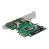 DeLOCK PCI Express x1 kortelė su 2 x USB Type-C™ lizdais