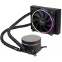 Viskas viename skysčio aušintuvas Inter-Tech LC-120 RGB 12 cm Juoda