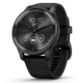 Garmin vivomove Trend LCD 40 mm Hybrid 254 x 346 pikseliai Liečiamas ekranas Juodas GPS (palydovas)