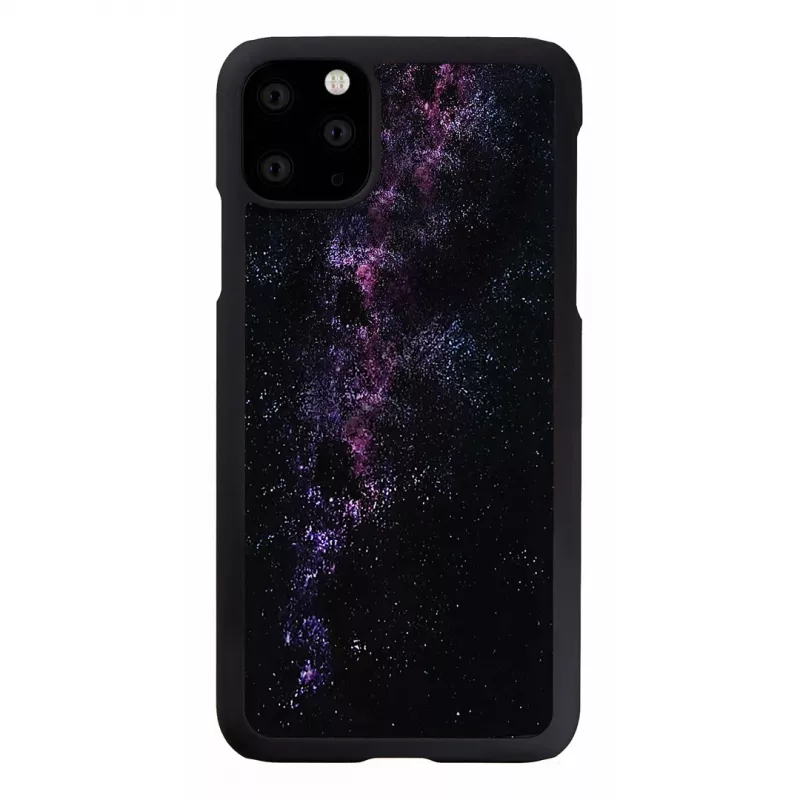 Išmaniojo telefono dėklas iKins, skirtas iPhone 11 Pro Max — pieno kelio juoda
