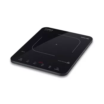 Caso ProSlim 2000 2236 Mobilus vienos zonos indukcinis kaitlentis, Stiklas, Jutiklinis valdymas, Juoda