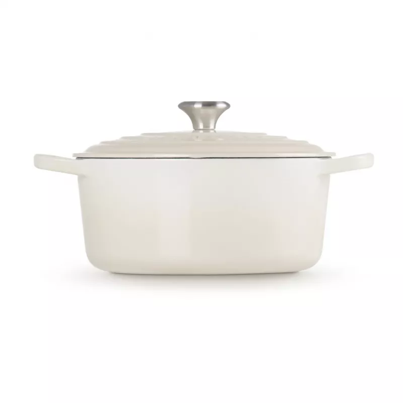 Le Creuset Signature Roaster apvalus 26 cm meringue (21177267164430)