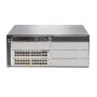 Valdomas L3 jungiklis HP HPE 5406R 44GT PoE+ ir 4×SFP+ (be maitinimo bloko) — 44×Gigabit RJ-45, 4×10Gb SFP+, PoE+, 960 Gbit/s, 4U