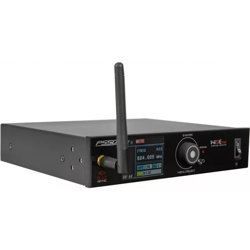 1 kanalo tikrosios įvairovės imtuvas PSSO WISE ONE 823–832 / 863–865 MHz