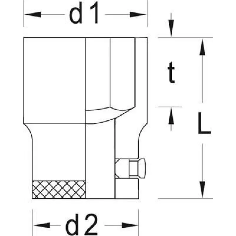 Smūginė galvutė Gedore 6270540