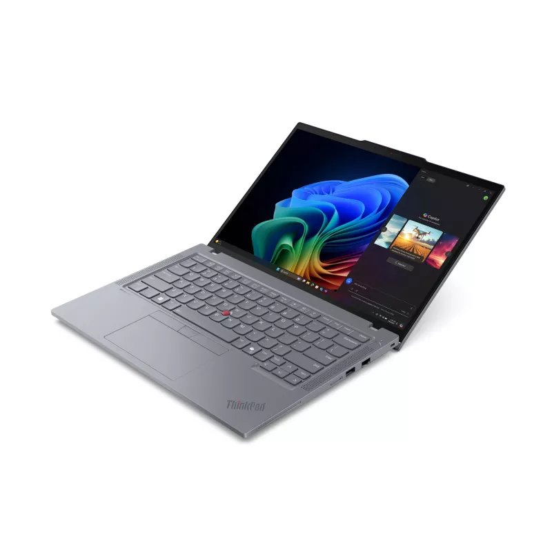 Lenovo ThinkPad T14 Gen 6 Copilot+ Ryzen™ AI 5 PRO 340 256GB SSD 16GB 14 WUXGA (1920x1200) IPS WIN11 Pro GREY Baclkit Keyboard FP Reader 1YW