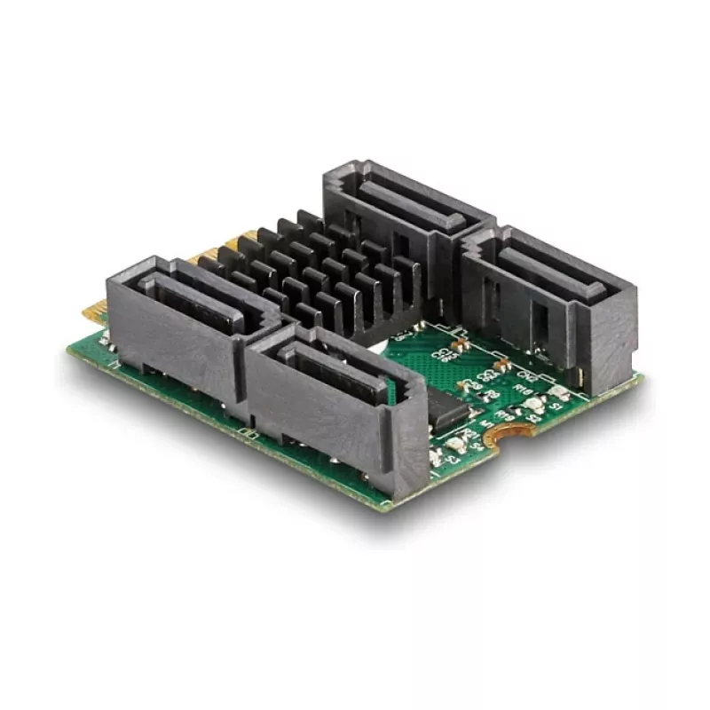 DeLOCK 61062 vidinis SATA adapteris M.2 į SATA 6 Gbit/s RAID 0 1 10 JBOD