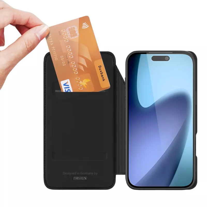 nevox Vario Series - iPhone Air Book Case juoda - Dėklas (2515)