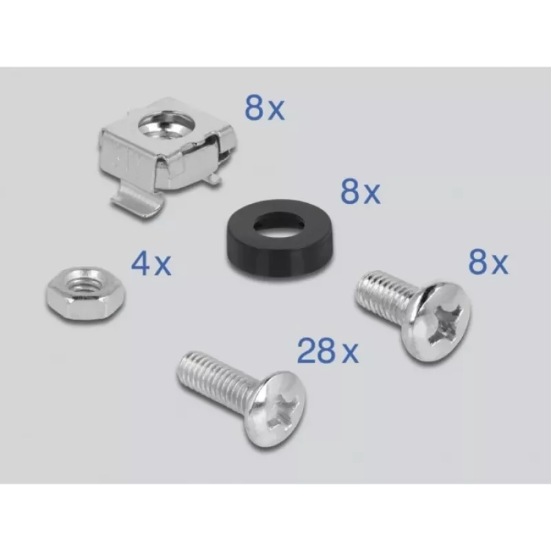 Delock 42632 juoda