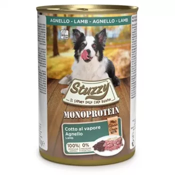 STUZZY Monoproteinė ėriena – šlapias šunų maistas – 400 g